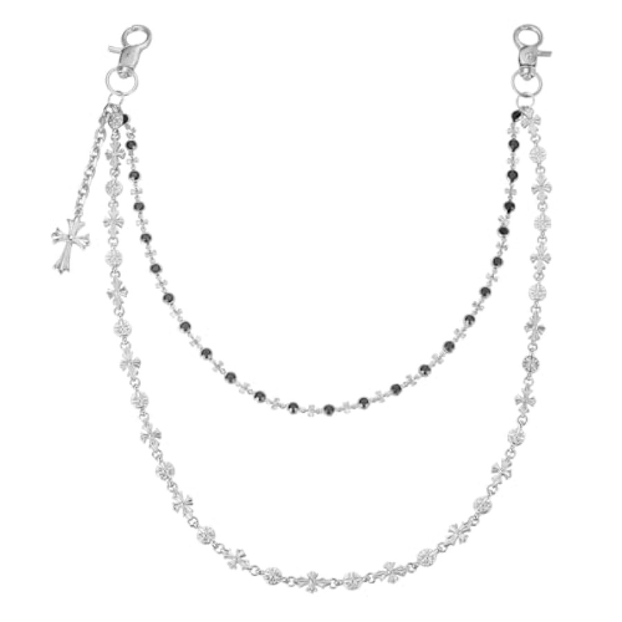 Body Jewelry Men - Cross Y2K Vintage Style Trousers Chain
