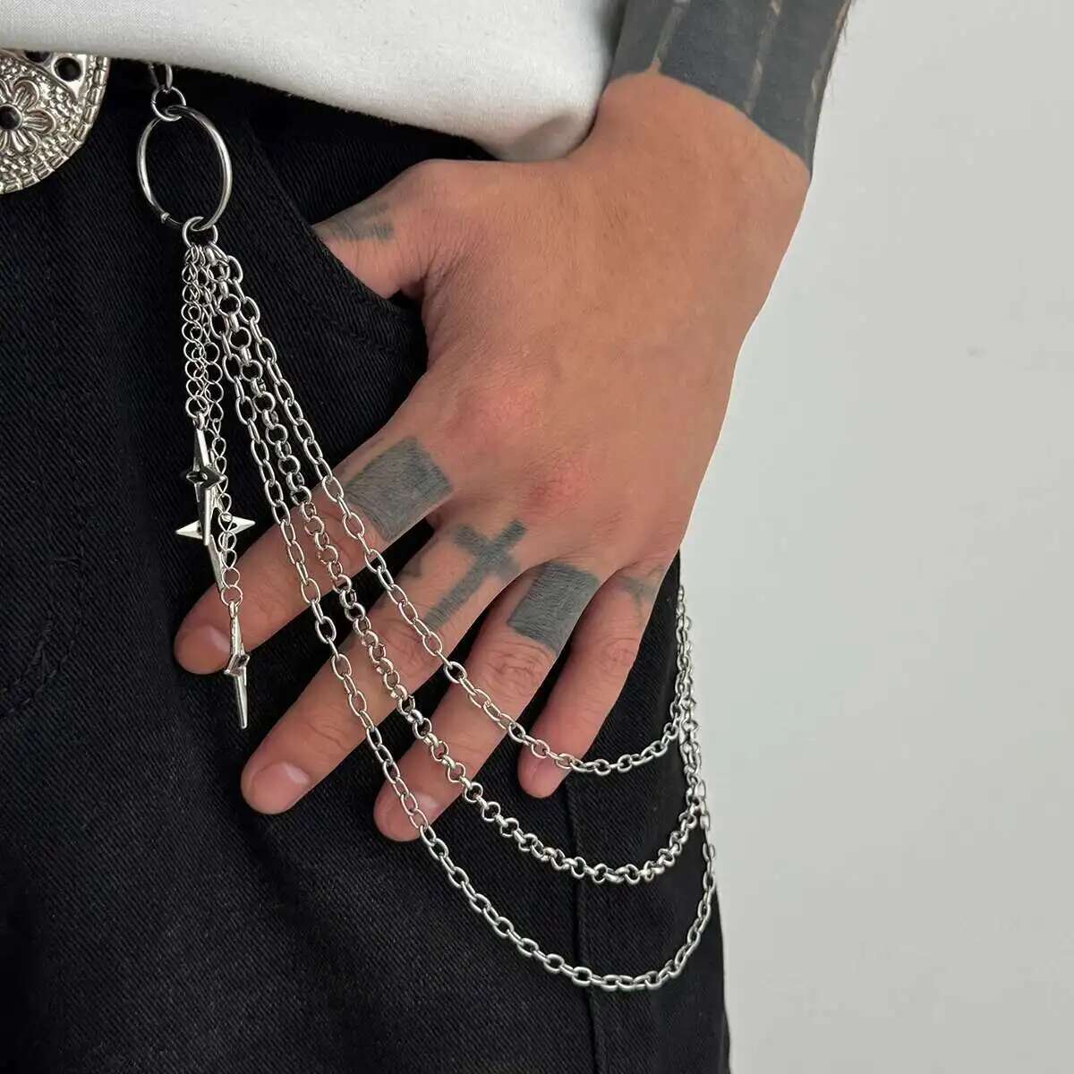 Ingemark Trendy Creative Cross - Body Jewelry Men avis et prix