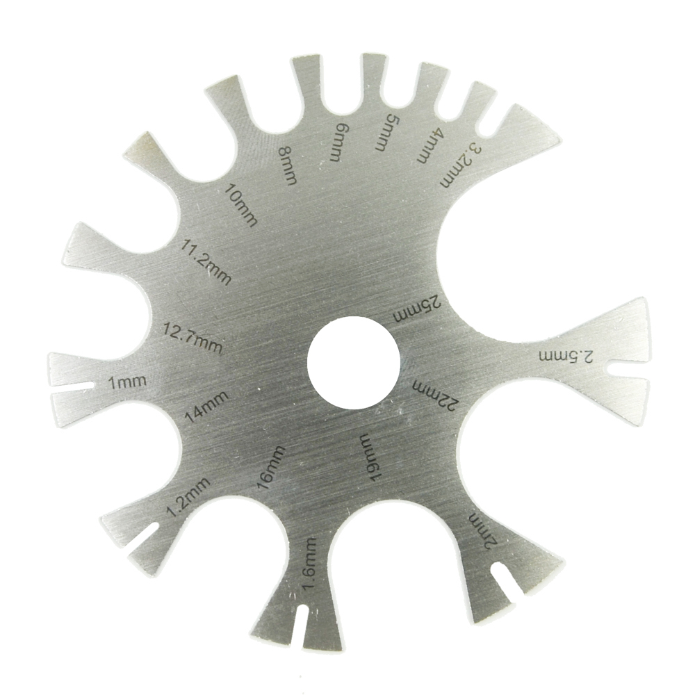 Stainless Steel Gauge Wheel Be - Body Jewelry Measurements avis et prix