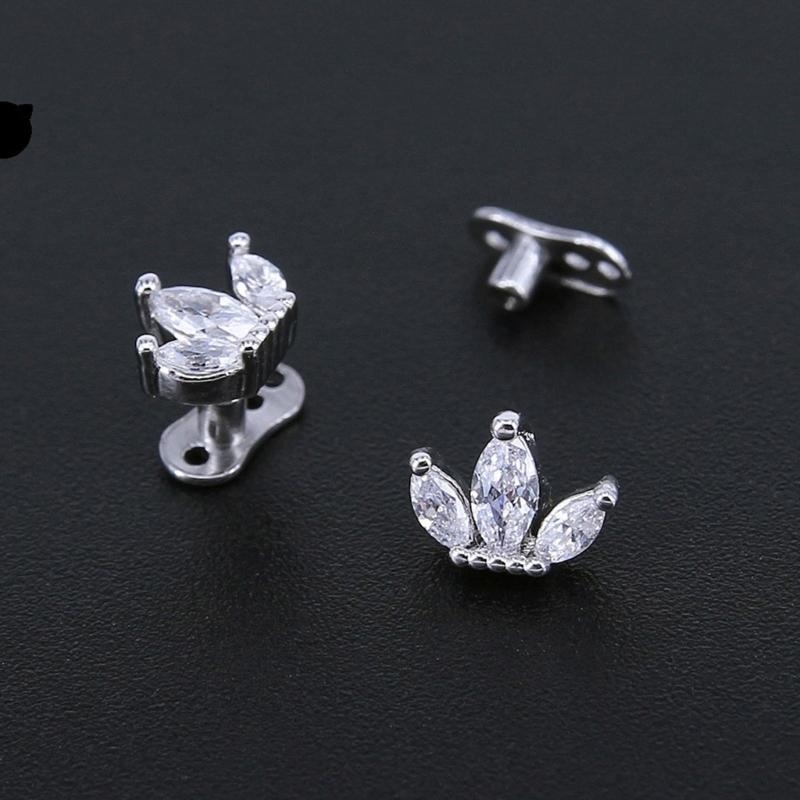 Fashionable Stainless Dermal A - Body Jewelry For Sensitive Skin avis et prix