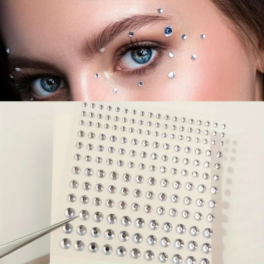 165pcs Self-Adhesive Rhineston - Body Jewelry And Piercing avis et prix