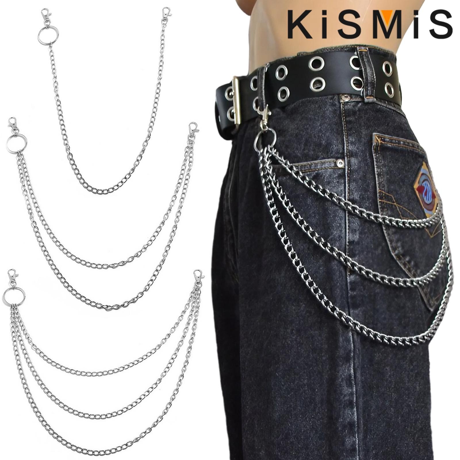 KISMIS 1PC Punk Street keychai - Body Jewelry Men avis et prix