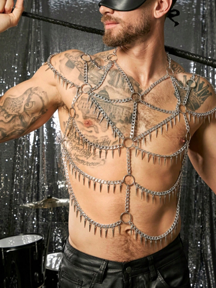 Tassels Chain Body Shoulder Se - Body Jewelry Men avis et prix