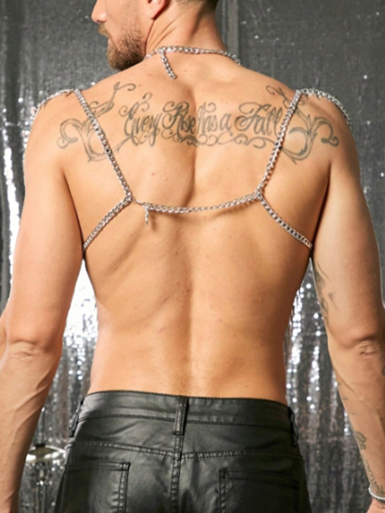 Tassels Chain Body Shoulder Se - Body Jewelry Men avis et prix