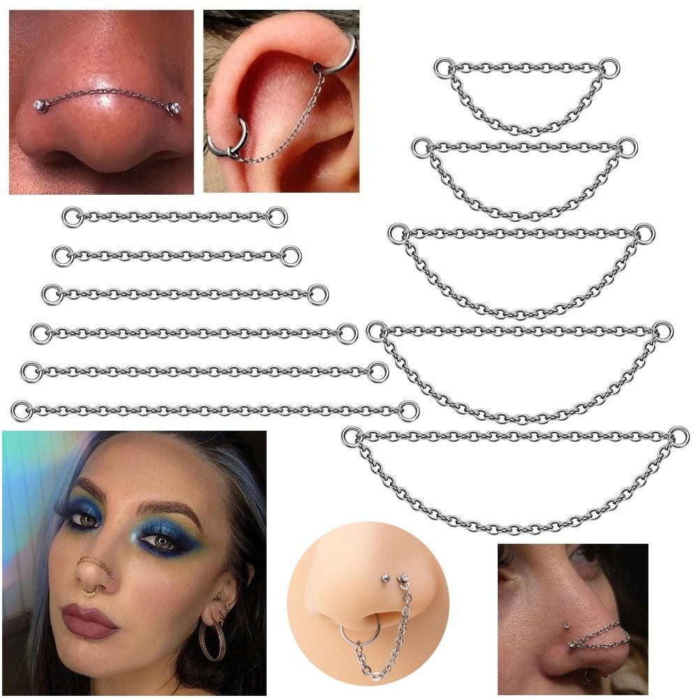 Fashion Titanium Nose Chain Th - Body Jewelry And Piercing avis et prix