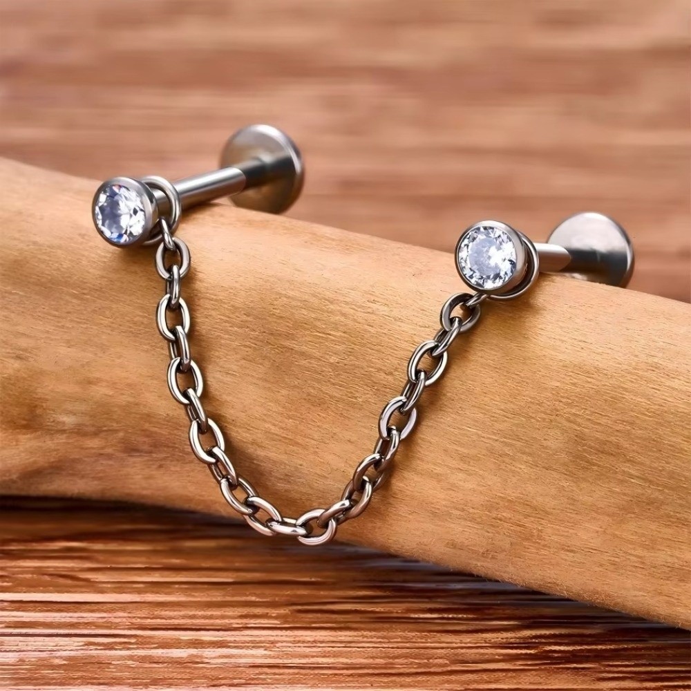 Fashion Titanium Nose Chain Th - Body Jewelry And Piercing avis et prix