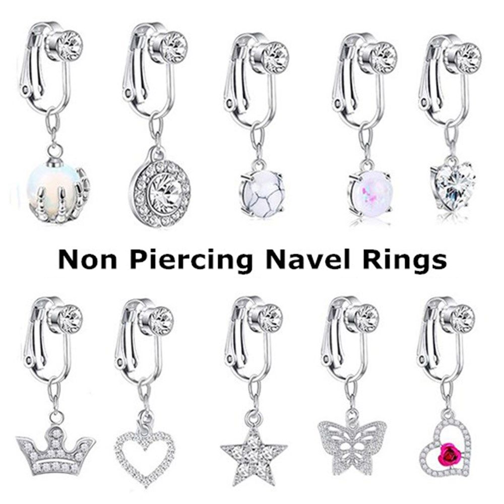 Accessories Clip On Earrings C - Body Jewelry And Piercing avis et prix