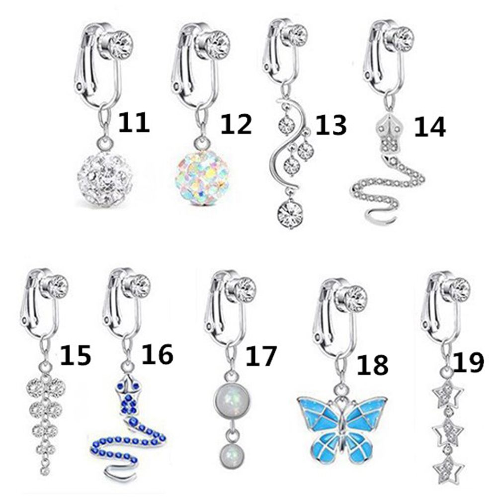Accessories Clip On Earrings C - Body Jewelry And Piercing avis et prix