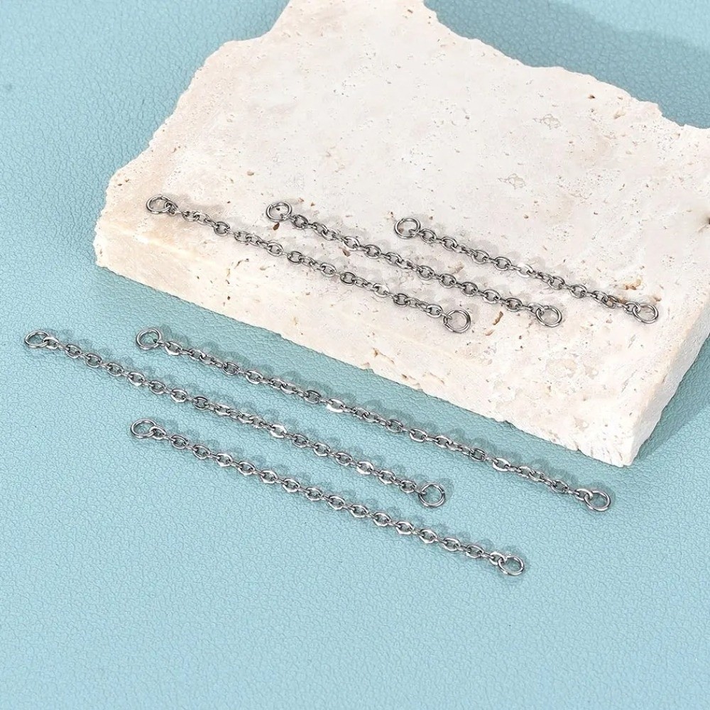 Titanium Nose Chain Double Cha - Body Jewelry And Piercing avis et prix