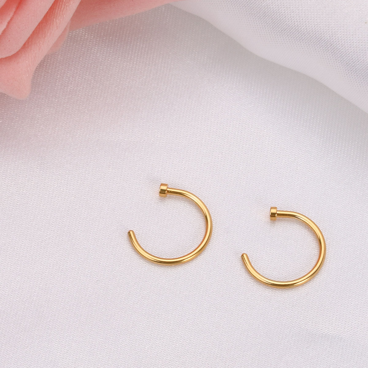 2Pcs Polished Surgical Titaniu - Body Jewelry For Sensitive Skin avis et prix