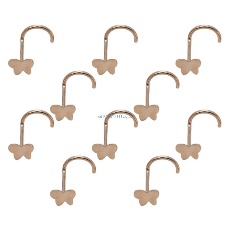 Stainless Steel Butterfly Nose - Body Jewelry For Sensitive Skin avis et prix
