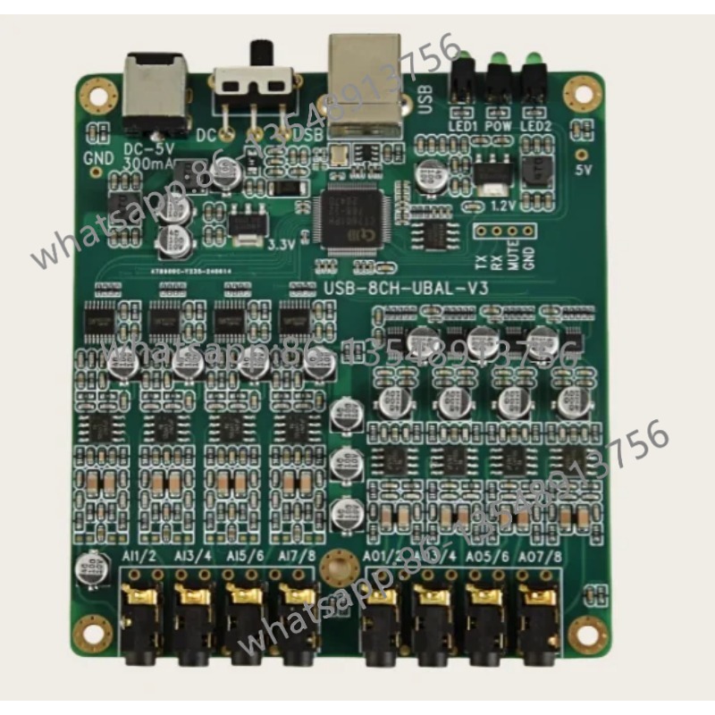 8-Channel USB playback recordi - Body Jewelry Measurements avis et prix
