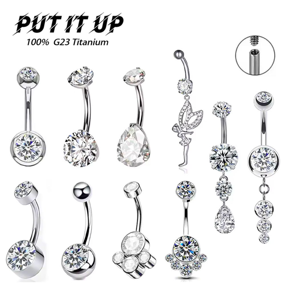 ASTM F136 Titanium 14G Hinged  - Body Jewelry For Sensitive Skin avis et prix