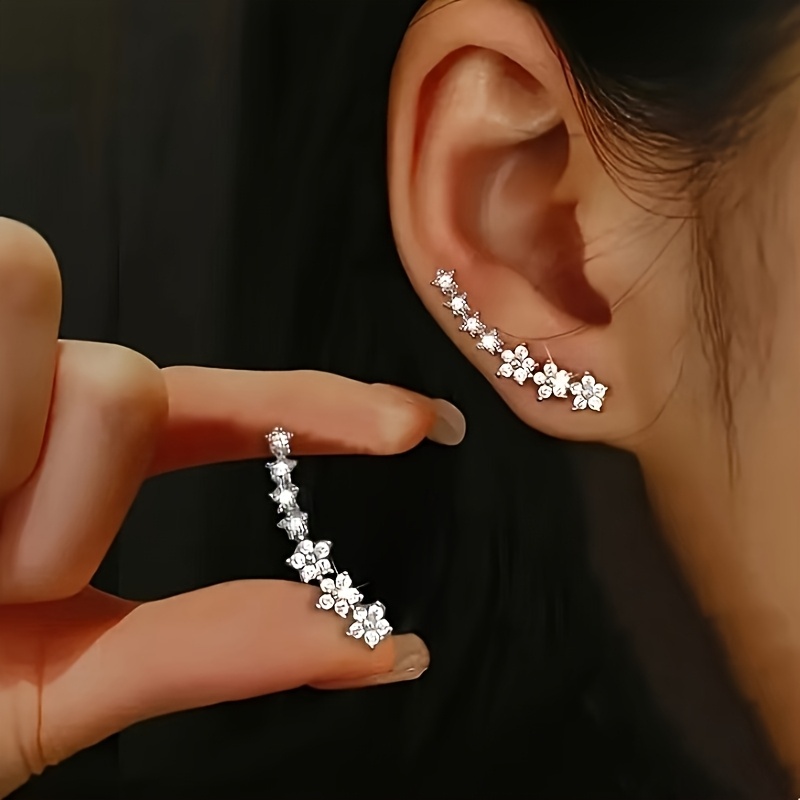 Women's Sequined Floral Earrin - Body Jewelry For Sensitive Skin avis et prix