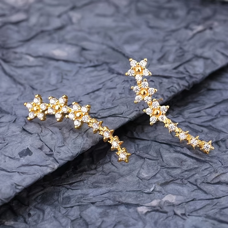 Women's Sequined Floral Earrin - Body Jewelry For Sensitive Skin avis et prix