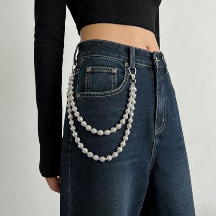Wallet Chain for Men Women Pan - Body Jewelry Men avis et prix