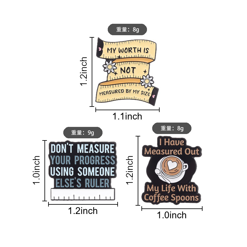 Body Positivity Self Love Pin  - Body Jewelry Measurements avis et prix