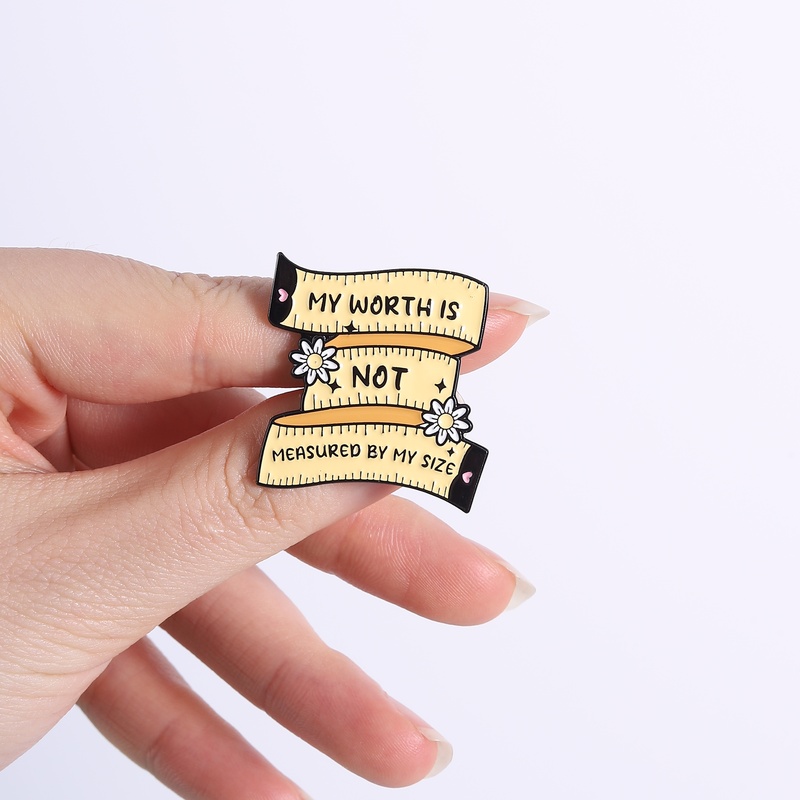 Body Positivity Self Love Pin  - Body Jewelry Measurements avis et prix