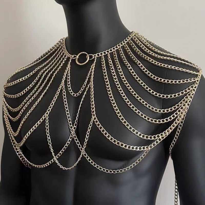 Body Chain for Men Jewelry Lan - Body Jewelry Men avis et prix