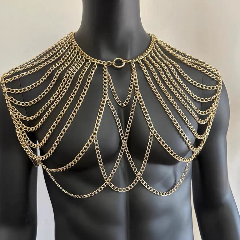 Body Chain for Men Jewelry Lan - Body Jewelry Men avis et prix