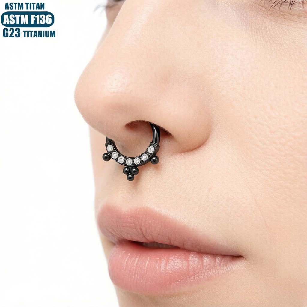 G23 Titanium Nose Ring Piercin - Body Jewelry For Sensitive Skin avis et prix