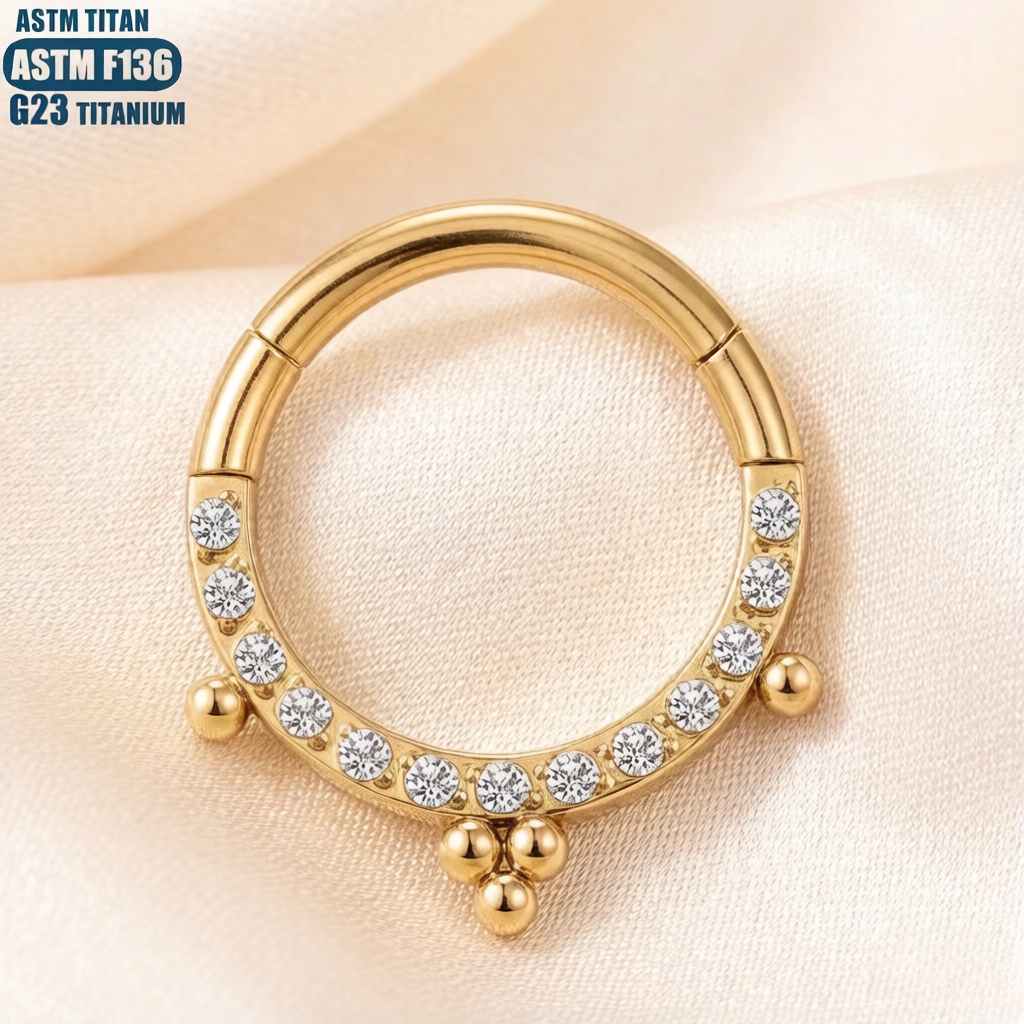 G23 Titanium Nose Ring Piercin - Body Jewelry For Sensitive Skin avis et prix
