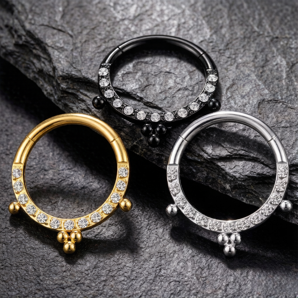 G23 Titanium Nose Ring Piercin - Body Jewelry For Sensitive Skin avis et prix