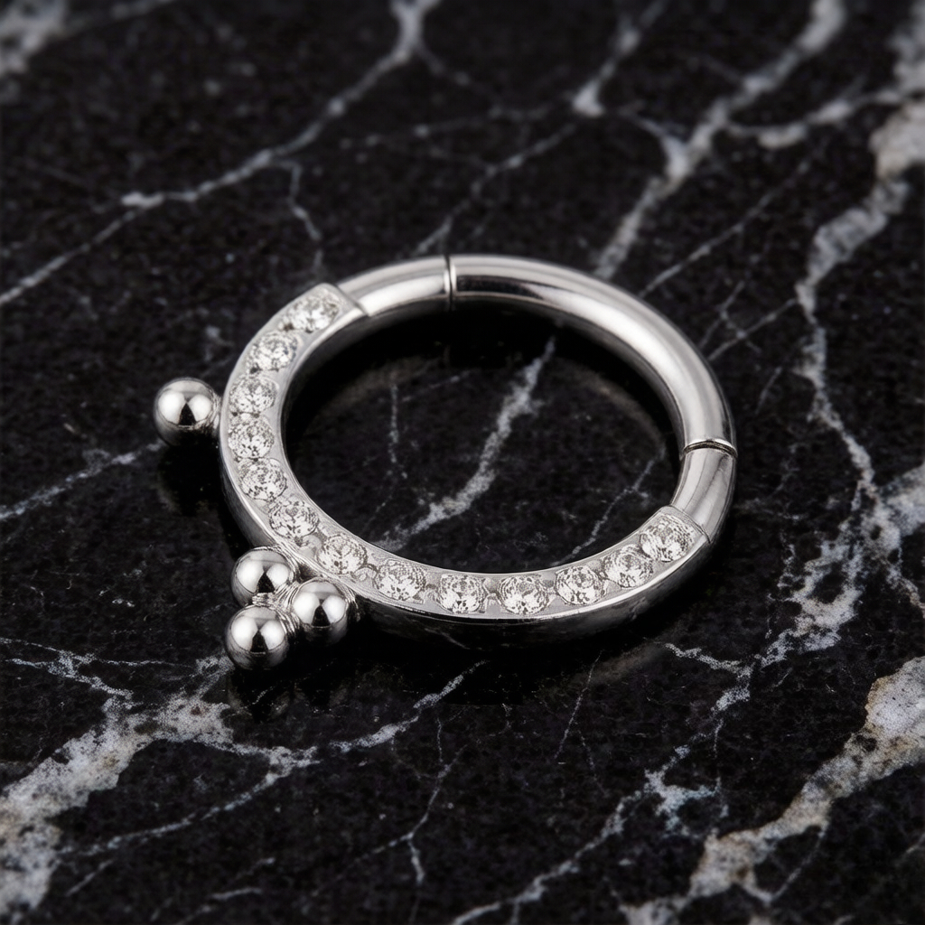 G23 Titanium Nose Ring Piercin - Body Jewelry For Sensitive Skin avis et prix