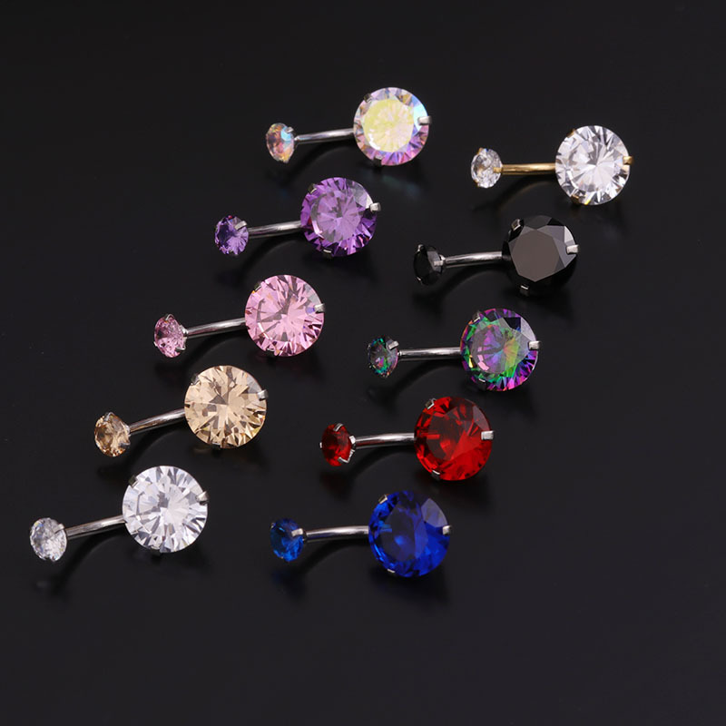 14G Belly Button Rings Surgica - Body Jewelry For Sensitive Skin avis et prix
