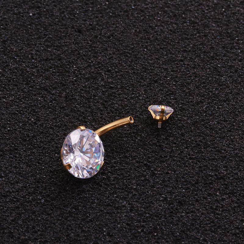 14G Belly Button Rings Surgica - Body Jewelry For Sensitive Skin avis et prix