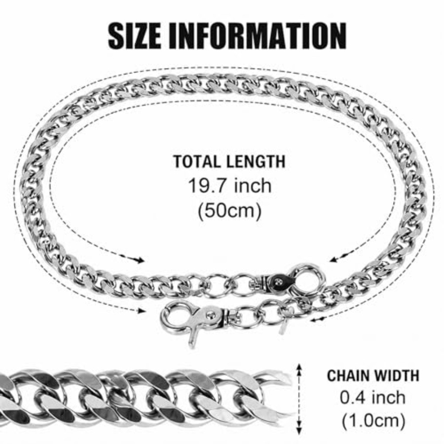 Pants Wallet Chain for Men Wom - Body Jewelry Men avis et prix
