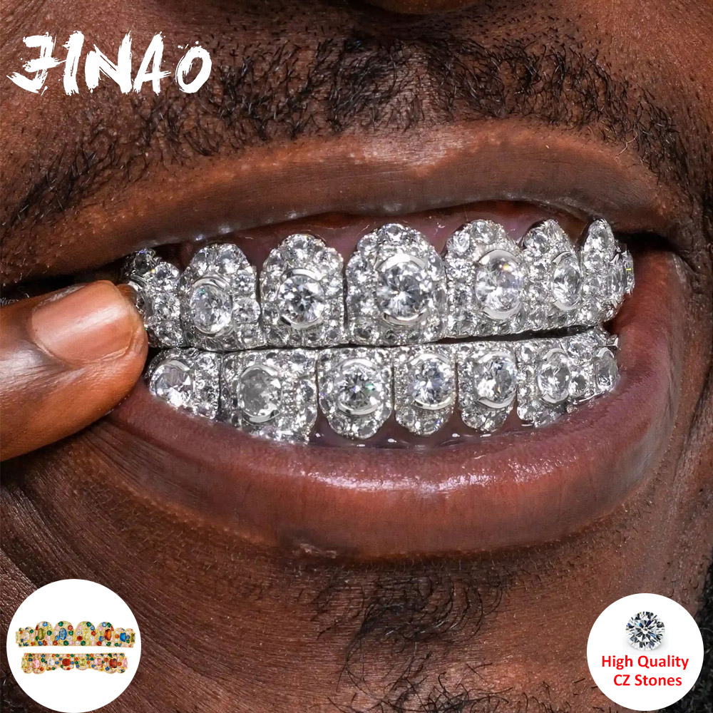 JINAO Hip Hop Full Iced Out 8  - Body Jewelry Men avis et prix