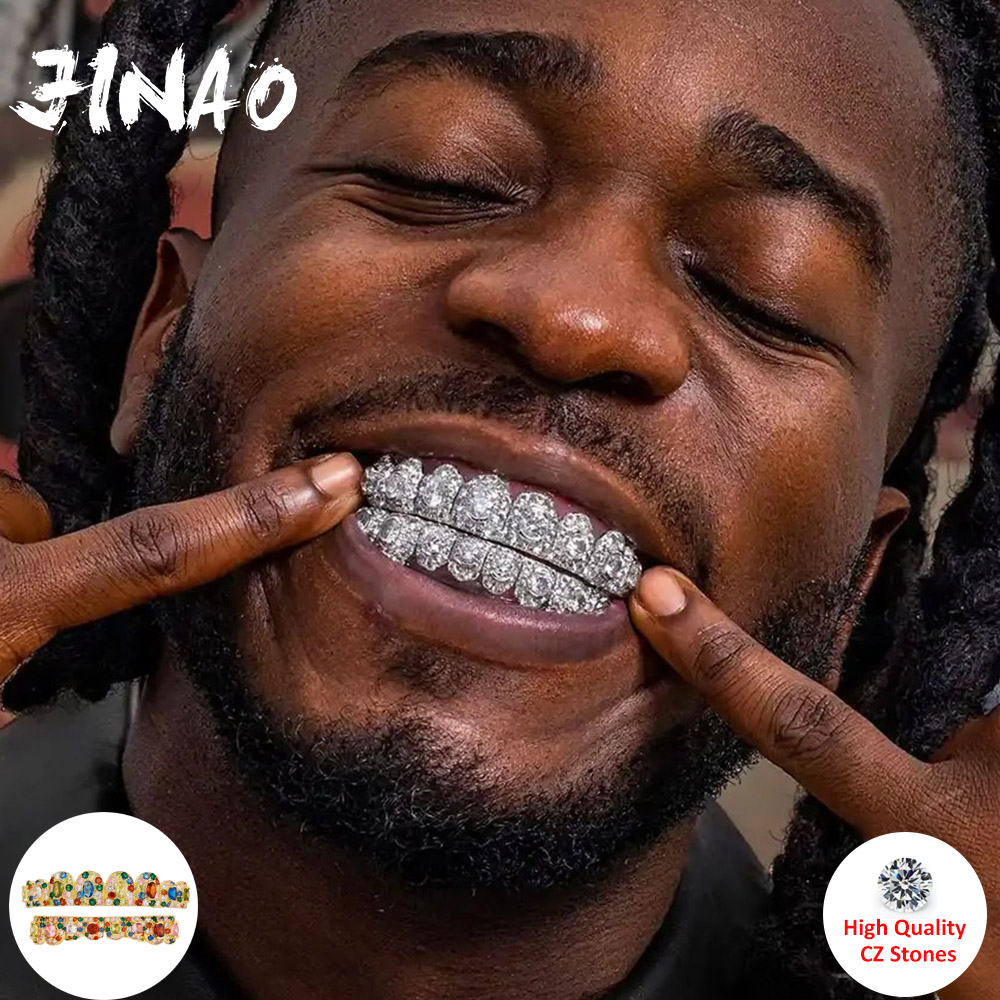JINAO Hip Hop Full Iced Out 8  - Body Jewelry Men avis et prix