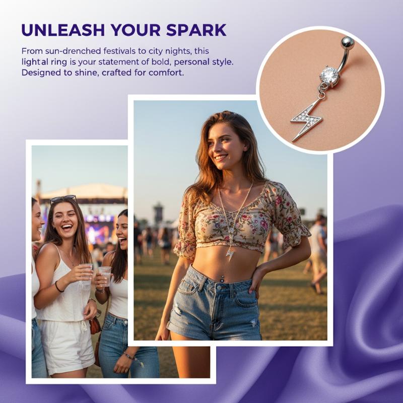 Internally Threaded Navel Barb - Body Jewelry For Sensitive Skin avis et prix