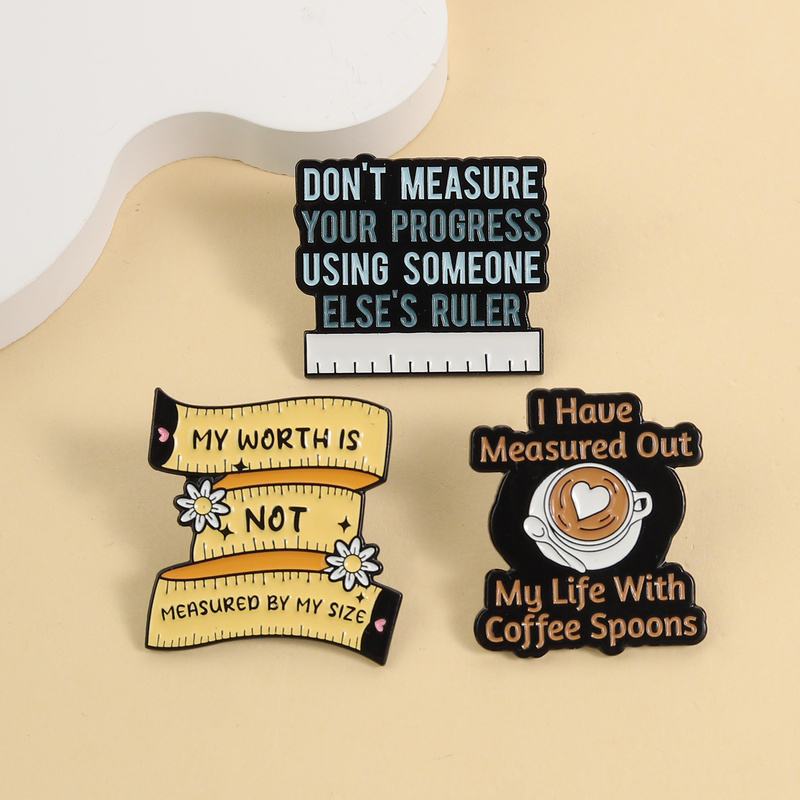 Body Positive Enamel Pins My W - Body Jewelry Measurements avis et prix