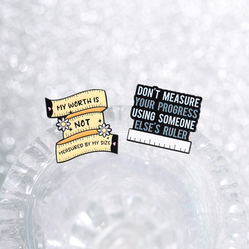 Body Positive Enamel Pins My W - Body Jewelry Measurements avis et prix