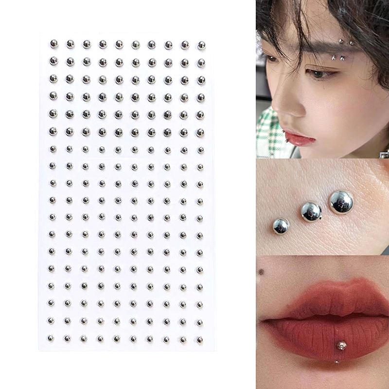 Diamond Sticker Fake Nose Stud - Body Jewelry And Piercing avis et prix