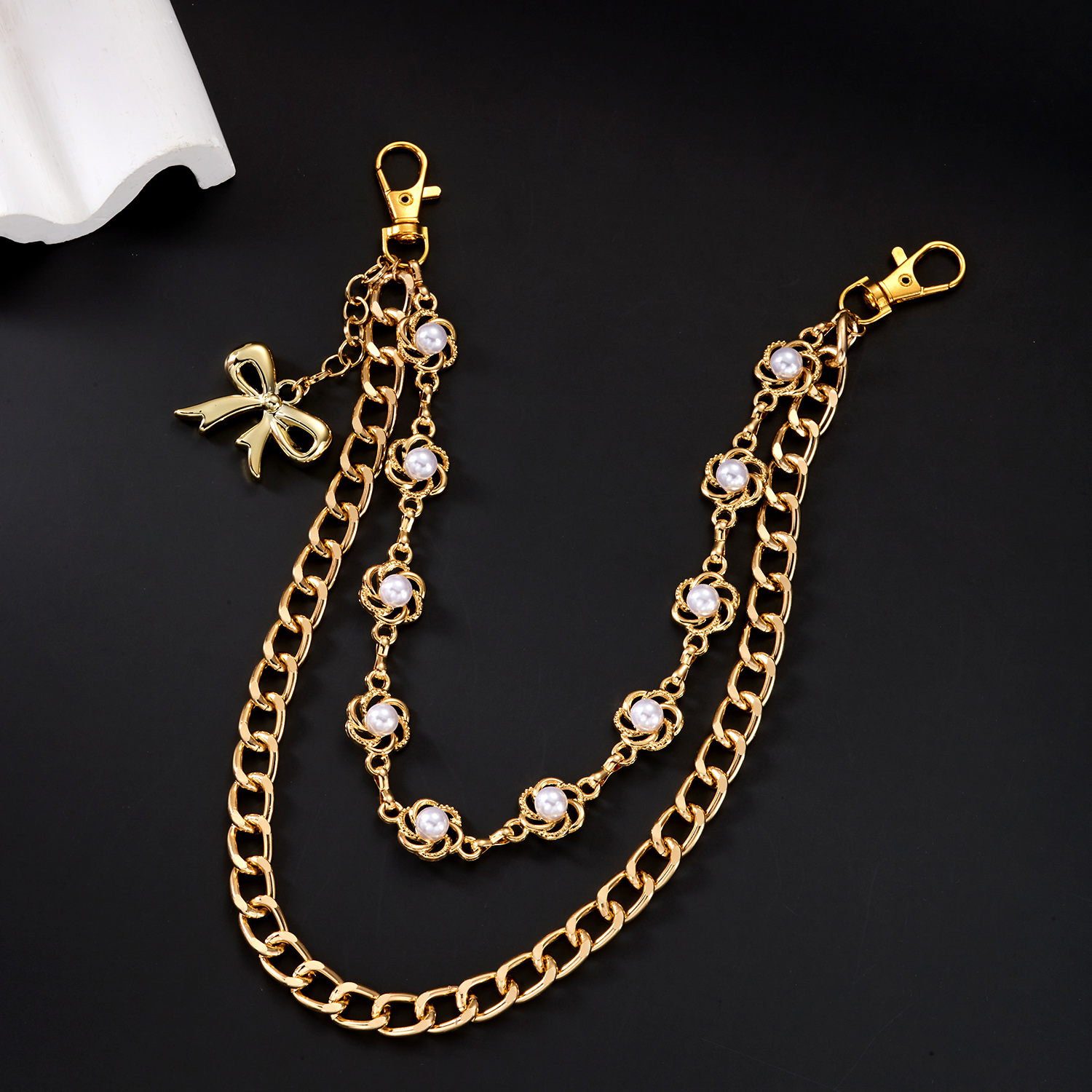 Exquisite Imitation Pearl Flow - Body Jewelry Men avis et prix